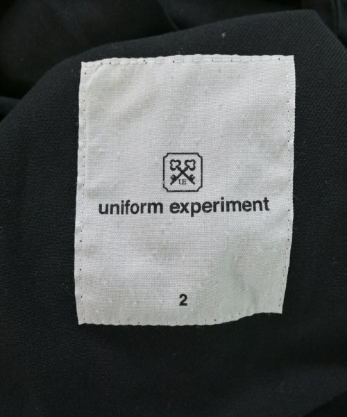 uniform experiment（ユニフォームエクスペリメント）カジュアルジャケット 黒 サイズ:2(M位) メンズ/2200672401121