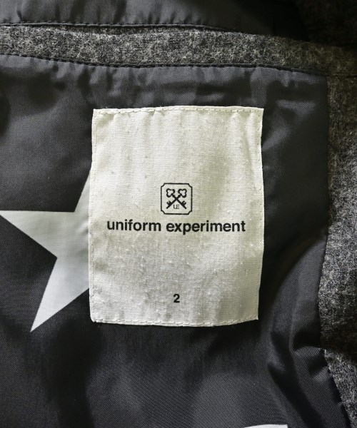 uniform experiment（ユニフォームエクスペリメント）テーラードジャケット グレー サイズ:2(M位) メンズ/2200727441089