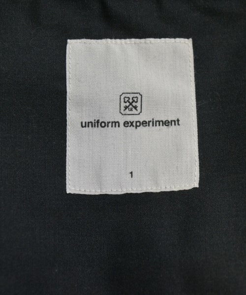 uniform experiment（ユニフォームエクスペリメント）カジュアルシャツ 黒 サイズ:1(S位) メンズ/2200728825062