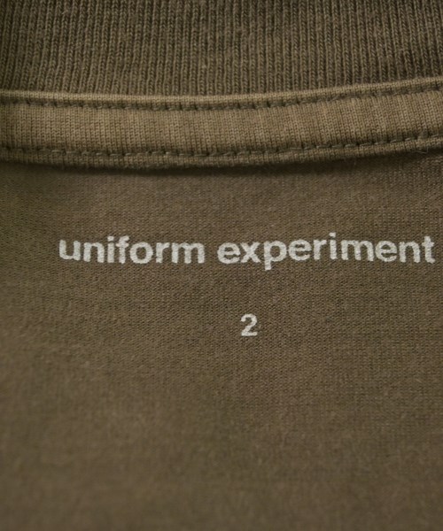 uniform experiment（ユニフォームエクスペリメント）Tシャツ・カットソー 茶 サイズ:2(M位) メンズ/2200730501022