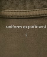 uniform experiment（ユニフォームエクスペリメント）Tシャツ・カットソー 茶 サイズ:2(M位) メンズ/2200730501022