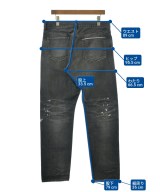 uniform experiment（ユニフォームエクスペリメント）デニムパンツ 黒 サイズ:4(XL位) メンズ/2200729338738