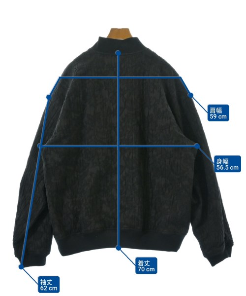uniform experiment（ユニフォームエクスペリメント）ブルゾン 黒 サイズ:4(XL位) メンズ/2200729338776
