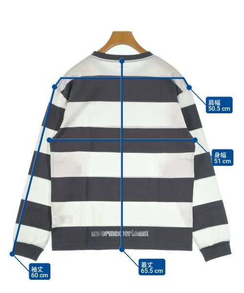 uniform experiment（ユニフォームエクスペリメント）Tシャツ・カットソー 白 サイズ:1(S位) メンズ/2200729338943