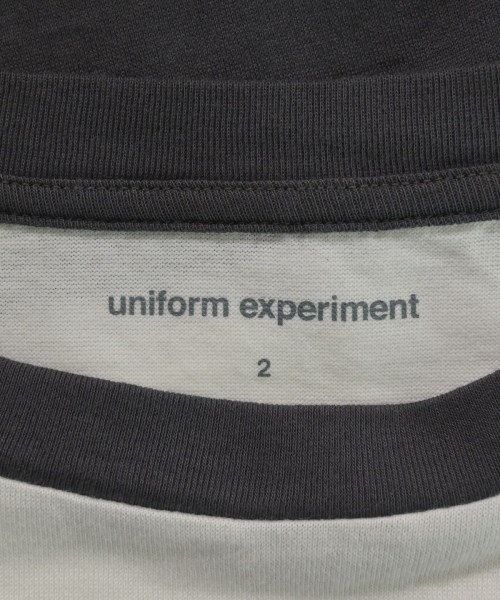 uniform experiment（ユニフォームエクスペリメント）Tシャツ・カットソー 白 サイズ:2(M位) メンズ/2200729338950