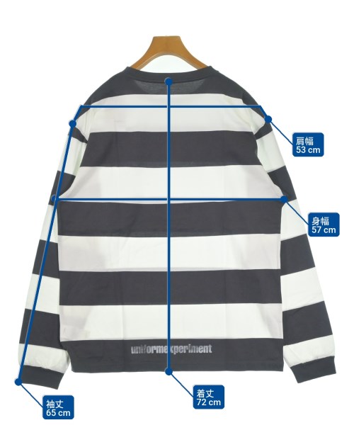 uniform experiment（ユニフォームエクスペリメント）Tシャツ・カットソー 白 サイズ:4(XL位) メンズ/2200729338967