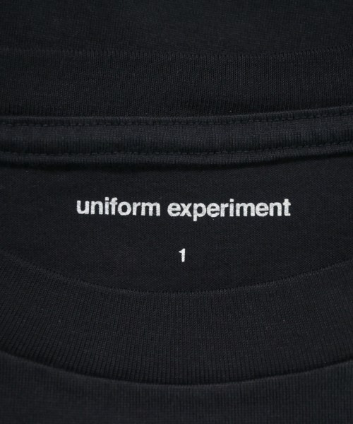 uniform experiment（ユニフォームエクスペリメント）Tシャツ・カットソー 黒 サイズ:1(S位) メンズ/2200729338998
