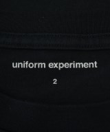 uniform experiment（ユニフォームエクスペリメント）Tシャツ・カットソー 黒 サイズ:2(M位) メンズ/2200731198016