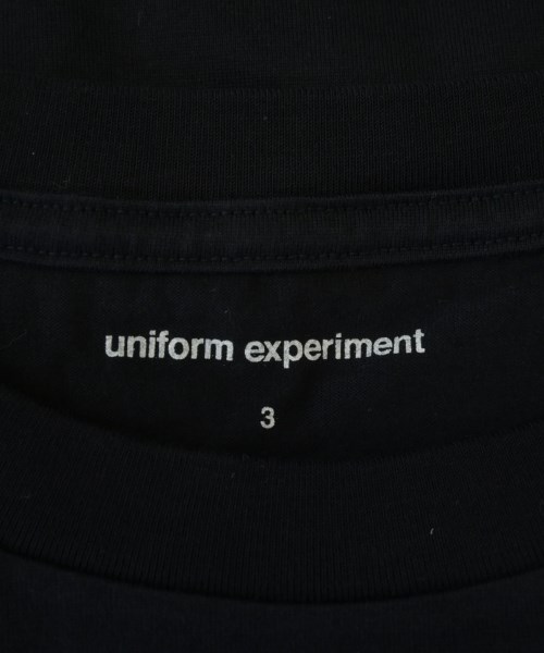 uniform experiment（ユニフォームエクスペリメント）Tシャツ・カットソー 黒 サイズ:3(L位) メンズ/2200731198023