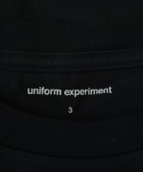 uniform experiment（ユニフォームエクスペリメント）Tシャツ・カットソー 黒 サイズ:3(L位) メンズ/2200731198023