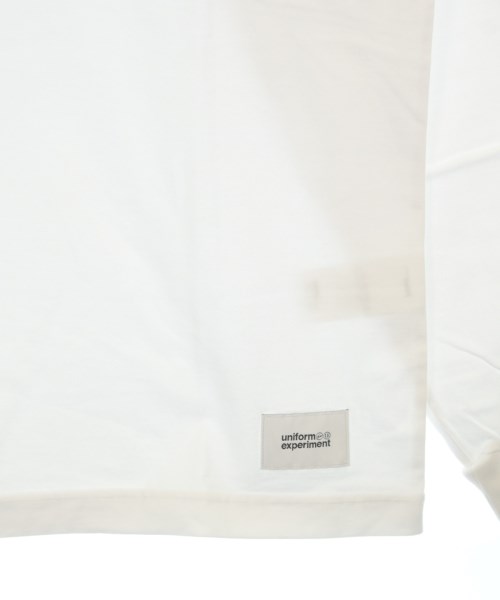 uniform experiment（ユニフォームエクスペリメント）Tシャツ・カットソー 白 サイズ:1(S位) メンズ/2200731198030