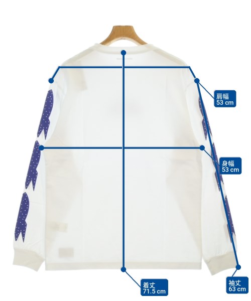 uniform experiment（ユニフォームエクスペリメント）Tシャツ・カットソー 白 サイズ:1(S位) メンズ/2200731198030