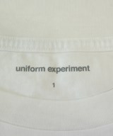 uniform experiment（ユニフォームエクスペリメント）Tシャツ・カットソー 白 サイズ:1(S位) メンズ/2200731198030
