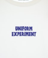 uniform experiment（ユニフォームエクスペリメント）Tシャツ・カットソー 白 サイズ:1(S位) メンズ/2200731198030
