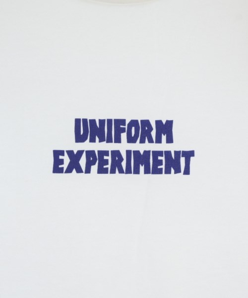 uniform experiment（ユニフォームエクスペリメント）Tシャツ・カットソー 白 サイズ:3(L位) メンズ/2200731198047