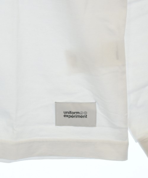 uniform experiment（ユニフォームエクスペリメント）Tシャツ・カットソー 白 サイズ:3(L位) メンズ/2200731198047