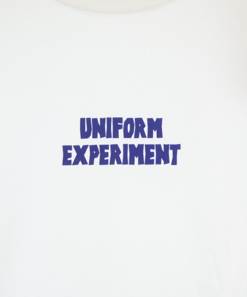 uniform experiment（ユニフォームエクスペリメント）Tシャツ・カットソー 白 サイズ:4(XL位) メンズ/2200731198061