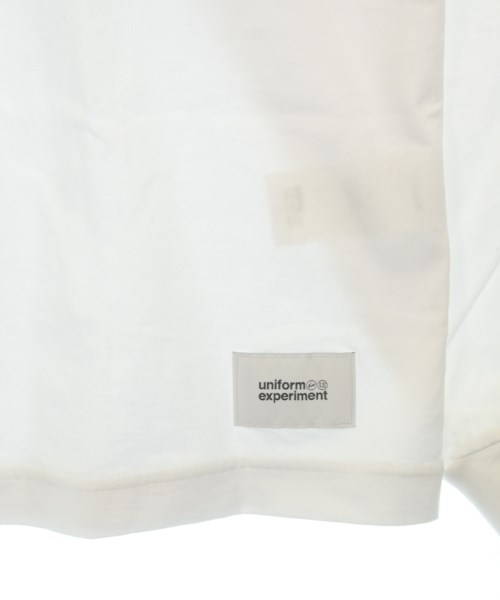 uniform experiment（ユニフォームエクスペリメント）Tシャツ・カットソー 白 サイズ:4(XL位) メンズ/2200731198061