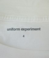uniform experiment（ユニフォームエクスペリメント）Tシャツ・カットソー 白 サイズ:4(XL位) メンズ/2200731198061