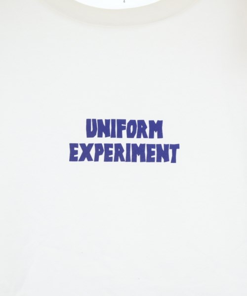 uniform experiment（ユニフォームエクスペリメント）Tシャツ・カットソー 白 サイズ:4(XL位) メンズ/2200731198078