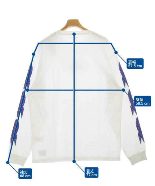uniform experiment（ユニフォームエクスペリメント）Tシャツ・カットソー 白 サイズ:4(XL位) メンズ/2200731198078