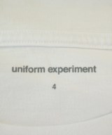 uniform experiment（ユニフォームエクスペリメント）Tシャツ・カットソー 白 サイズ:4(XL位) メンズ/2200731198078