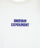 uniform experiment（ユニフォームエクスペリメント）Tシャツ・カットソー 白 サイズ:4(XL位) メンズ/2200731198078