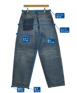 uniform experiment（ユニフォームエクスペリメント）デニムパンツ 紺 サイズ:4(XL位) メンズ/2200731198306