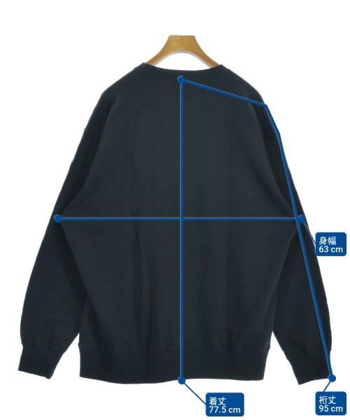 uniform experiment（ユニフォームエクスペリメント）スウェット 紺 サイズ:4(XL位) メンズ/2200731587094
