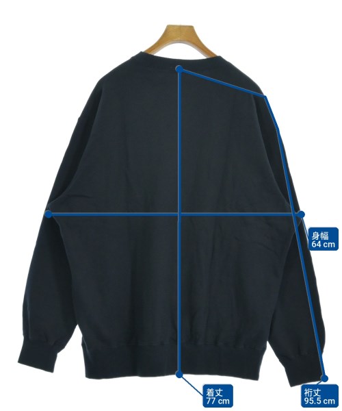 uniform experiment（ユニフォームエクスペリメント）スウェット 紺 サイズ:5(XXL位) メンズ/2200731587100
