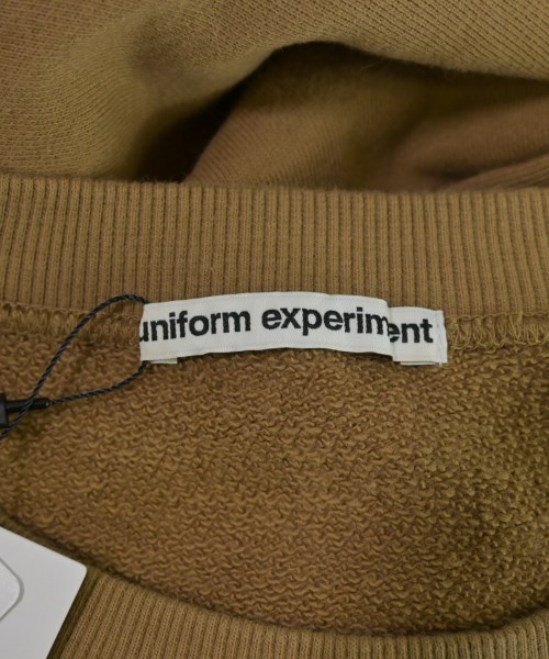 uniform experiment（ユニフォームエクスペリメント）スウェット ベージュ サイズ:1(S位) メンズ/2200731587117