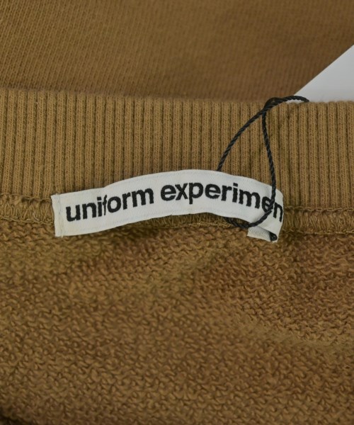 uniform experiment（ユニフォームエクスペリメント）スウェット ベージュ サイズ:4(XL位) メンズ/2200731587131
