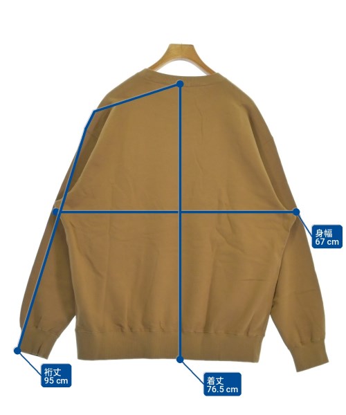 uniform experiment（ユニフォームエクスペリメント）スウェット ベージュ サイズ:4(XL位) メンズ/2200731587131