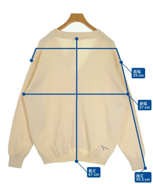 uniform experiment（ユニフォームエクスペリメント）カーディガン ベージュ サイズ:3(L位) メンズ/2200731587209