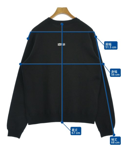 uniform experiment（ユニフォームエクスペリメント）スウェット 黒 サイズ:2(M位) メンズ/2200731587322
