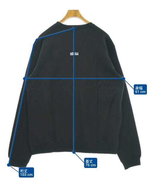 uniform experiment（ユニフォームエクスペリメント）スウェット 黒 サイズ:4(XL位) メンズ/2200731587339
