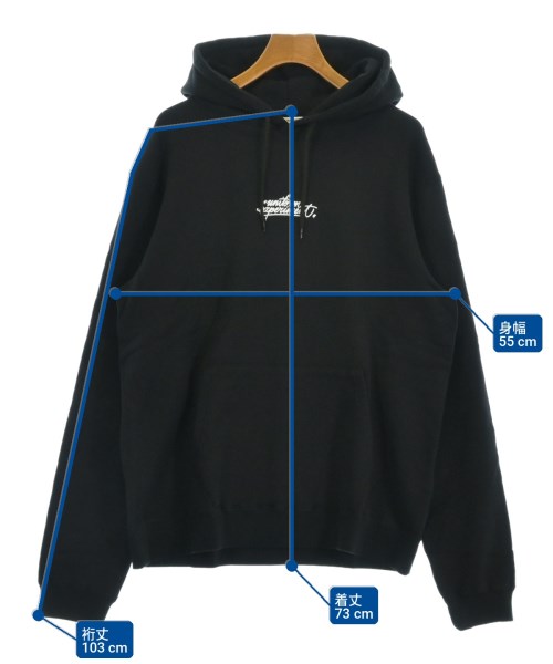 uniform experiment（ユニフォームエクスペリメント）パーカー 黒 サイズ:4(XL位) メンズ/2200731587391