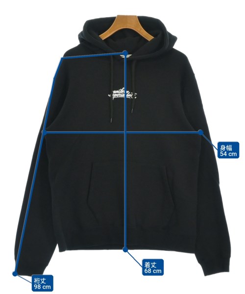 uniform experiment（ユニフォームエクスペリメント）パーカー 黒 サイズ:2(M位) メンズ/2200731587407