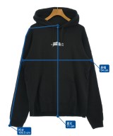 uniform experiment（ユニフォームエクスペリメント）パーカー 黒 サイズ:3(L位) メンズ/2200731587421