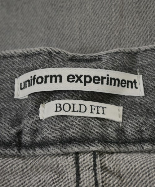 uniform experiment（ユニフォームエクスペリメント）デニムパンツ グレー サイズ:4(XL位) メンズ/2200731587575