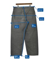 uniform experiment（ユニフォームエクスペリメント）デニムパンツ グレー サイズ:4(XL位) メンズ/2200731587575