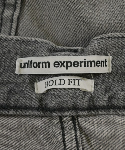 uniform experiment（ユニフォームエクスペリメント）デニムパンツ グレー サイズ:1(S位) メンズ/2200731587582