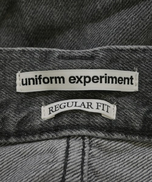uniform experiment（ユニフォームエクスペリメント）デニムパンツ グレー サイズ:3(L位) メンズ/2200731587605
