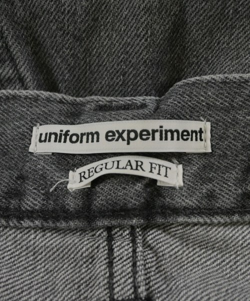 uniform experiment（ユニフォームエクスペリメント）デニムパンツ グレー サイズ:4(XL位) メンズ/2200731587629