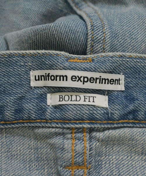 uniform experiment（ユニフォームエクスペリメント）デニムパンツ 青 サイズ:3(L位) メンズ/2200731587667