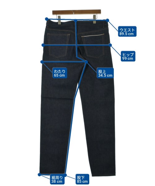 uniform experiment（ユニフォームエクスペリメント）デニムパンツ 紺 サイズ:4(XL位) メンズ/2200731587681