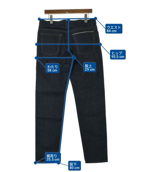 uniform experiment（ユニフォームエクスペリメント）デニムパンツ 紺 サイズ:2(M位) メンズ/2200731587704