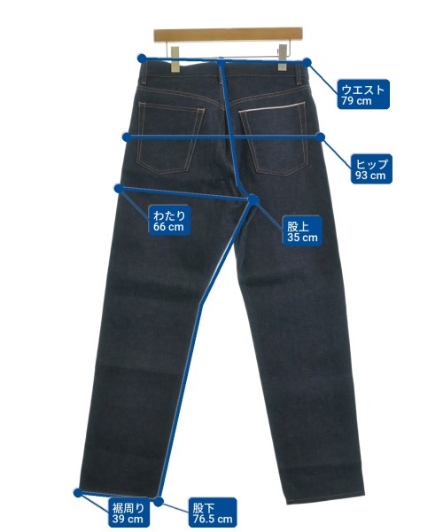uniform experiment（ユニフォームエクスペリメント）デニムパンツ 紺 サイズ:1(S位) メンズ/2200731587711