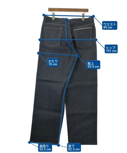 uniform experiment（ユニフォームエクスペリメント）デニムパンツ 紺 サイズ:4(XL位) メンズ/2200731587759