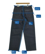 uniform experiment（ユニフォームエクスペリメント）デニムパンツ 紺 サイズ:5(XXL位) メンズ/2200731587766